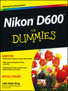 Nikon D600 For Dummies (eBook)